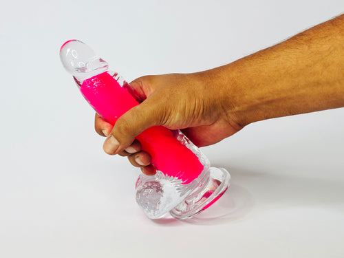 Dildo - Leuchtendes Pink