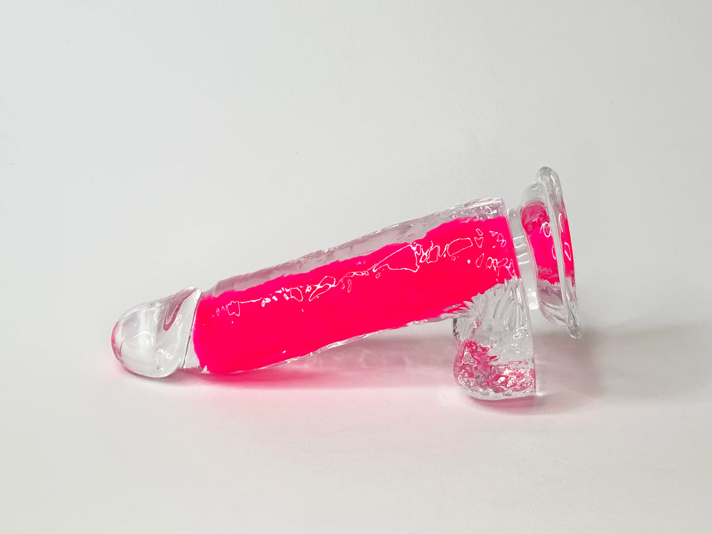 Dildo - Leuchtendes Pink