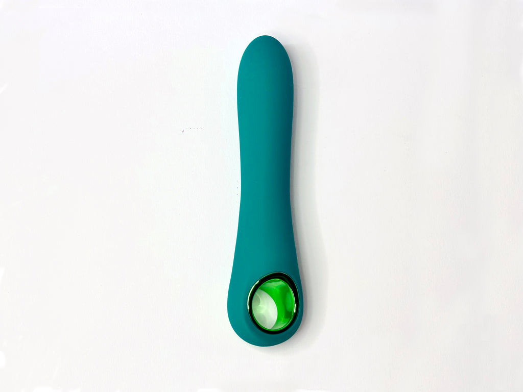 Vibrator – Emerald Pulse – Vibrierender Silikonstab