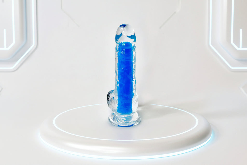 Lumina Blue™ — Glow-in-the-Dark Dildo