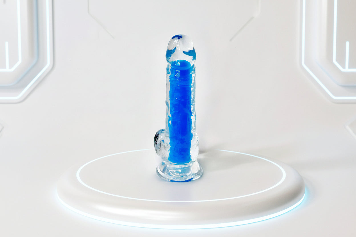 Lumina Blue™ — Glow-in-the-Dark Dildo
