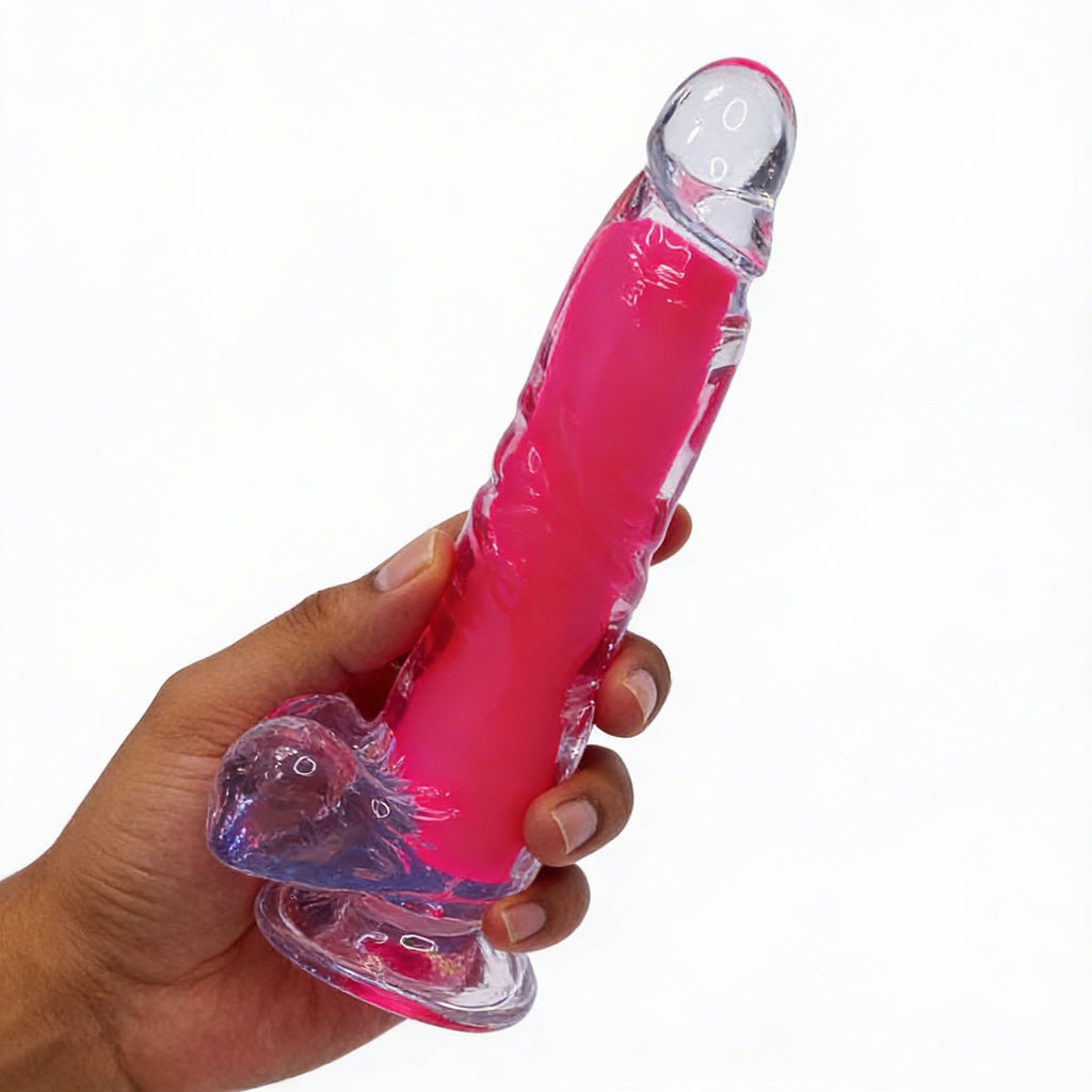Dildo - Leuchtendes Pink